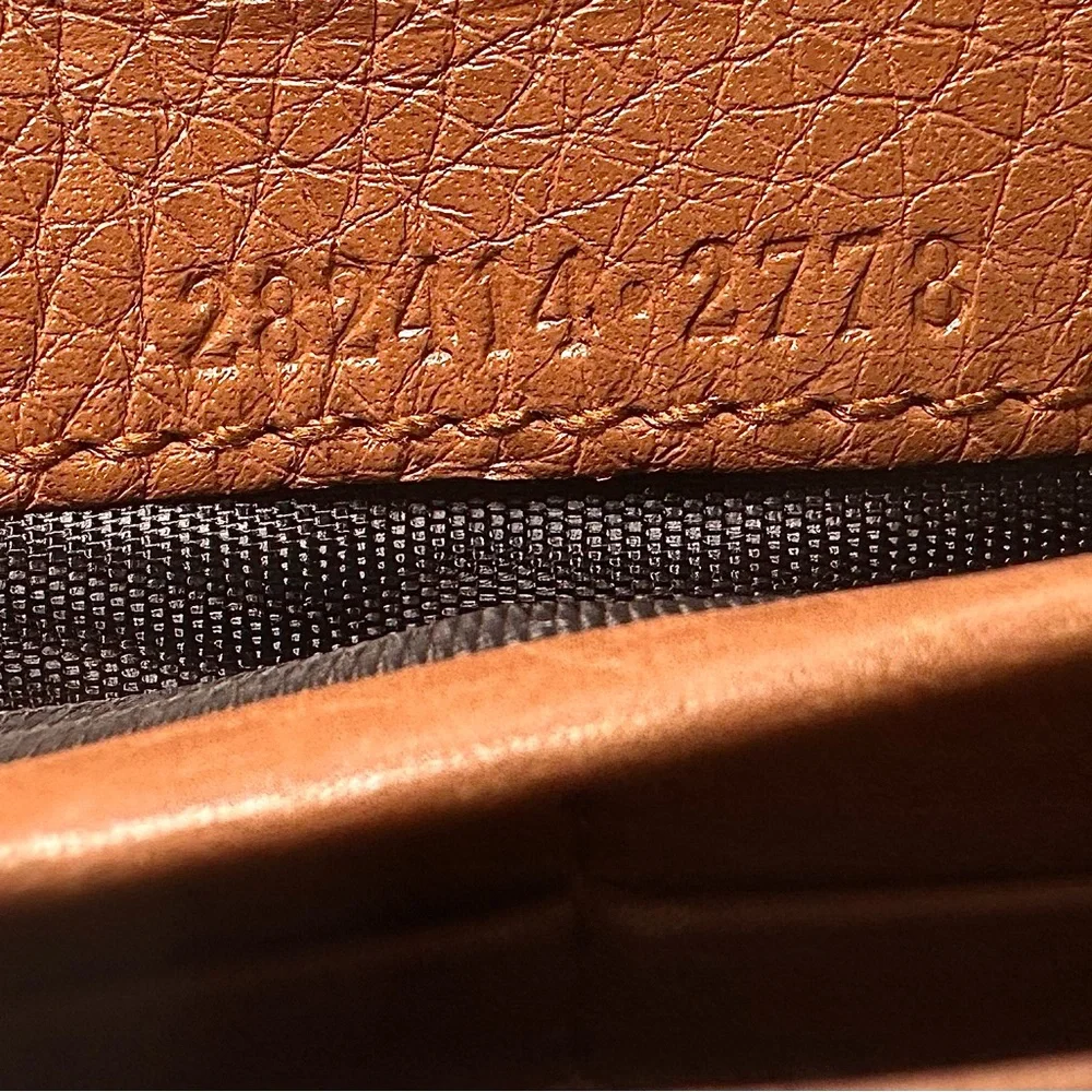 Gucci Soho leather wallet brown good condition - Picture 7 of 12